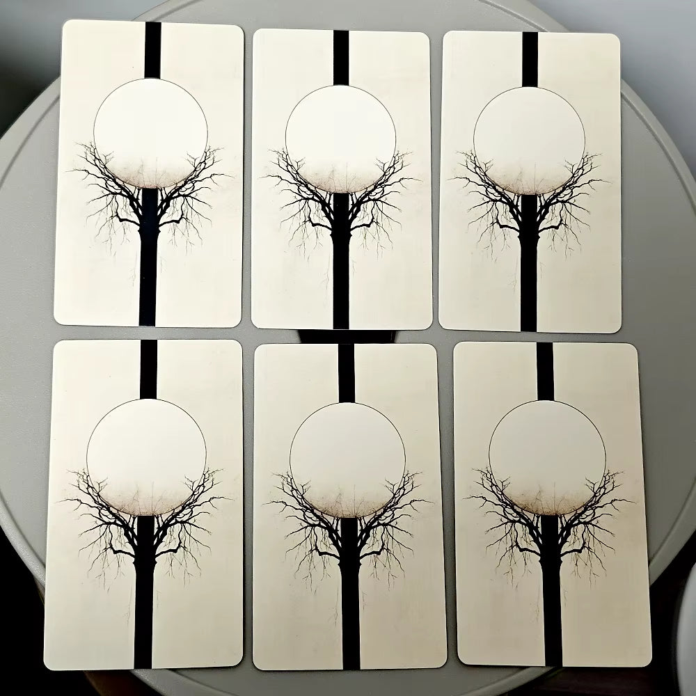 Gothic Tarot Deck Horror Style 78 Rider-Waite Cards 10.3*6Cm Embark on an Eerie Journey with Our Gothic Horror Tarot Card Deck